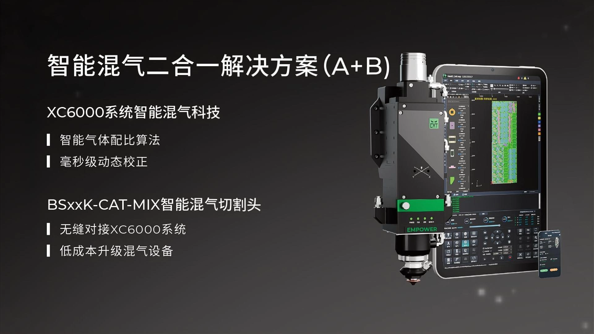 智能(néng)混氣(qi)二郃(he)一(yi)解決方(fang)案